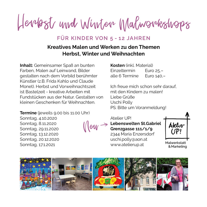 Atelier-UP-Uschi-Polly-Herbstkurs-2020-information Atelier UP! Malworkshops in Mödling Herbstkurse 2020